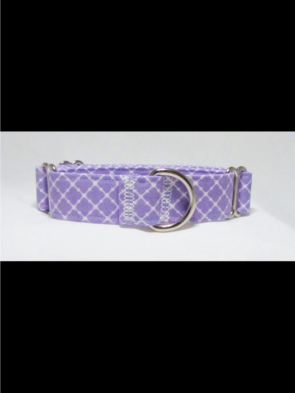 Martingale Pet Collar Lavender Lattice